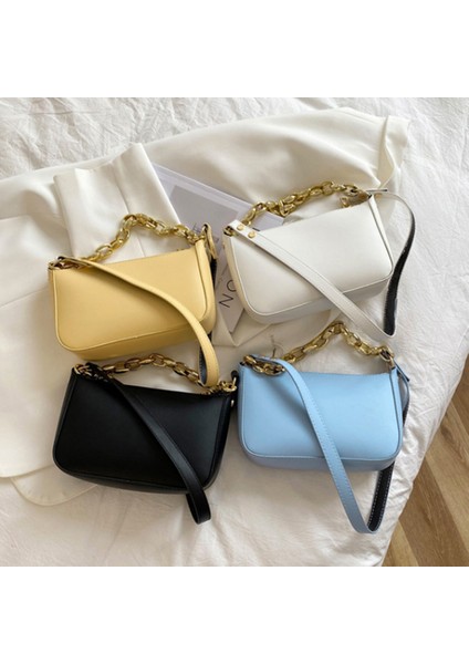 Moda Zincir Çanta, Messenger Çanta, Baharın Yeni Trendi, Omuz Çantası, Çapraz Kare Çanta(Siyah) (Yurt Dışından) fiyatları