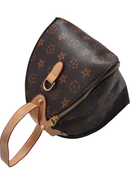 Üçgen Çanta Beg Pu Sling Çanta Kadın Çanta Murah Tote(Haki) (Yurt Dışından) fırsatları