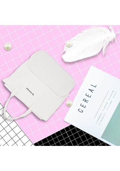 By Morısot Vahşi Büyük Kapasiteli Mektup Fermuarlı Kanvas Çanta Son Derece Basit Omuz Çantası Rahat Tote Çanta (Yurt Dışından) fırsatları