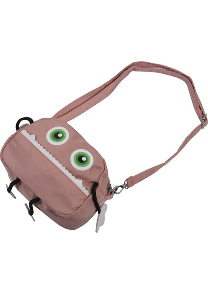 Komik Karikatür Robot Postacı Çantası Rahat Omuzdan Askili Çanta Bilek Kayışı Çanta Crossbody Çanta Kadınlar Için Pembe (Yurt Dışından) modelleri