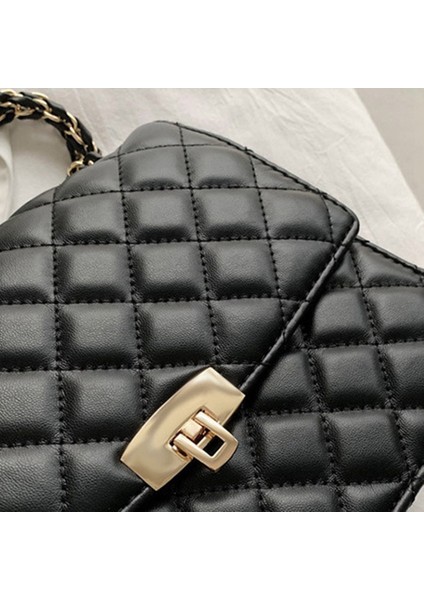 Omuz Çantası Kore Bayanlar Messenger Çanta Küçük Kare Çanta Messenger Çanta Kırmızı (Yurt Dışından) indirimleri