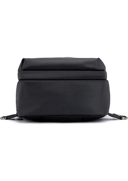 Çok Fonksiyonlu Messenger Çanta Erkek Su Geçirmez Moda Göğüs Çantası Kısa Mesafe Crossbody Göğüs Çantası Su Geçirmez Omuz Çantası Erkek Siyah (Yurt Dışından)