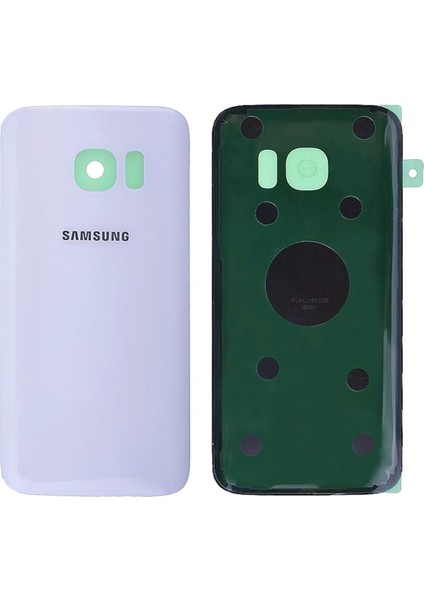 Samsung Galaxy S7 Edge Uyumlu Arka Kapak Pil Kapağı SM-G935 - Beyaz