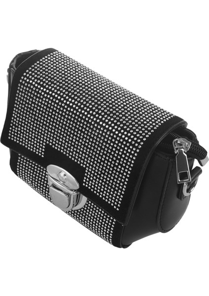 Yeni Lüks Messenger Çanta Bayan Omuz Çantası Zincir Çanta Mini Zarif Taklidi Çanta Siyah (Yurt Dışından) fiyatları