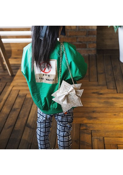 Kız Prenses Pullu Para Cüzdanı Pentagram Sevimli Küçük Yay Cüzdan Moda Çocuk Crossbody Siyah (Yurt Dışından) fiyatları