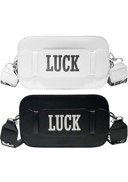 Kadın Modası Çok Amaçlı Küçük Kare Çanta Tek Omuz Postacı Çantaları Siyah (Yurt Dışından) fırsatları