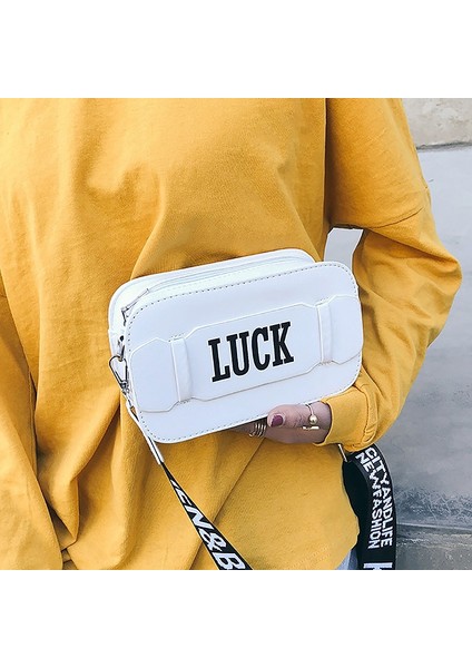 Kadın Modası Çok Amaçlı Küçük Kare Çanta Tek Omuz Postacı Çantaları Siyah (Yurt Dışından) indirimleri