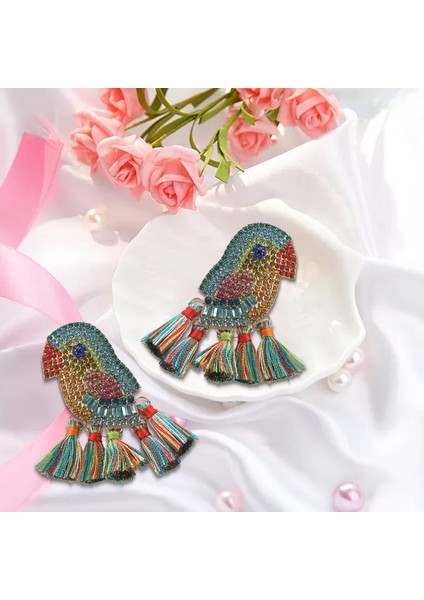 Bildirimi Küpe Bohemian El Yapımı Damla Dangle Küpe Kadın Kızlar Için (Yurt Dışından) fiyatları