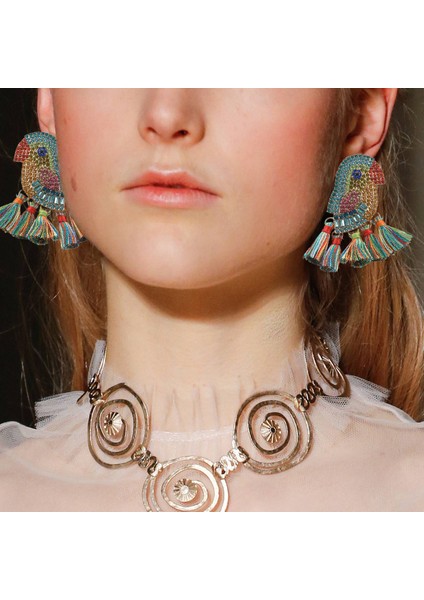 Bildirimi Küpe Bohemian El Yapımı Damla Dangle Küpe Kadın Kızlar Için (Yurt Dışından) modelleri