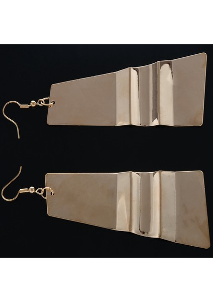 Metal Moda Dangle Küpe Kadınlar Için Geometrik Küpe Vintage Punk Takı Altın (Yurt Dışından) fırsatları
