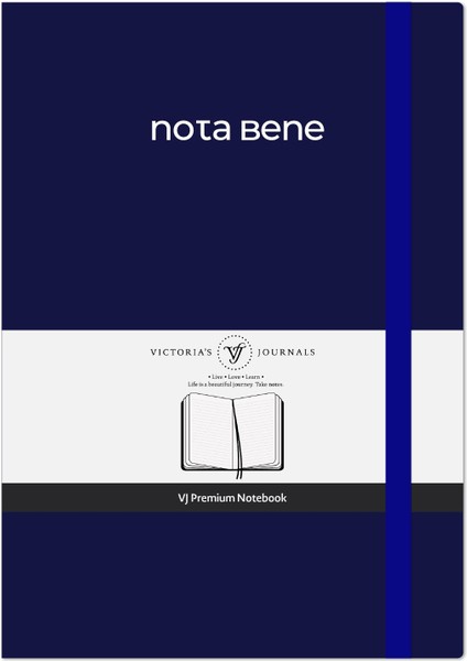Nota Bene Premium Sert Kapak Defter 14 8 x 21 Çizgili