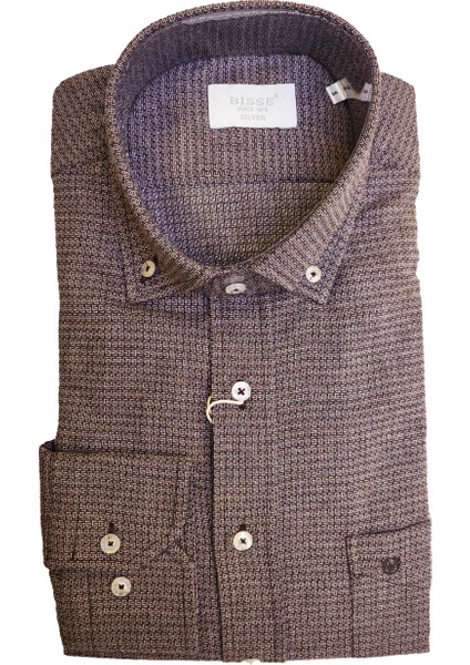 Silver Erkek Klasik Uzun Kollu Gömlek