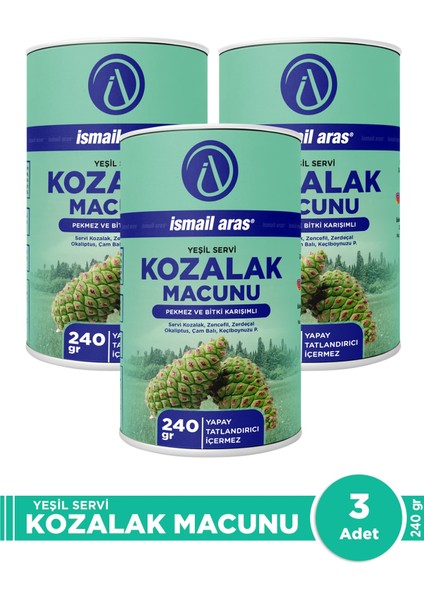 Ismail Aras 3 Adet Kozalak Macunu
