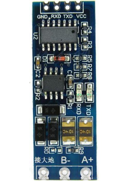 S485 - Ttl Modülü Ttl - RS485 Sinyal Dönüştürücü 3V 5.5V Izoleli Tek Çip - Mavi (Yurt Dışından)