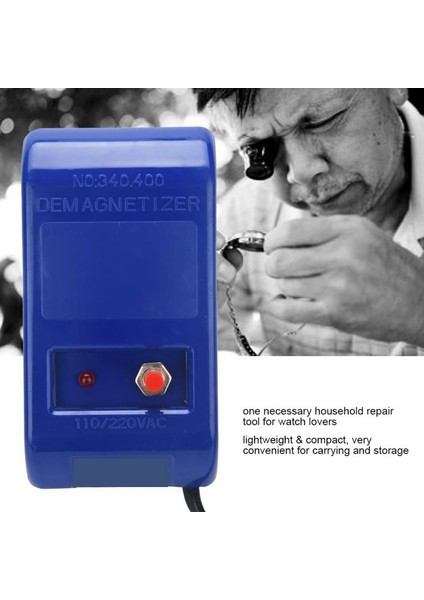 Bradoo-Watch Demanyetizer Mekanik Quartz Saat Onarım Aracı Elektrik Profesyonel Demanyetize Aracı Saatçi Için Ab Tak (Yurt Dışından)