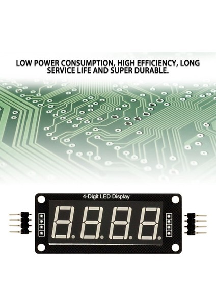 0,56 Inç TM1637 Model 4-Bit Dijital LED Anzeige Saat Tüpü Ekranı (Yurt Dışından) modelleri