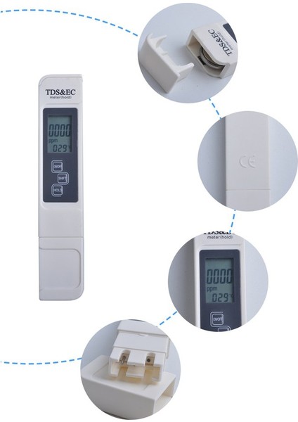 Dijital 3'ü 1 Arada Tds/ec/sıcaklık Ölçer Su Kalitesi Saflık Iletkenlik Test Cihazı Kalemi (Yurt Dışından) indirimleri