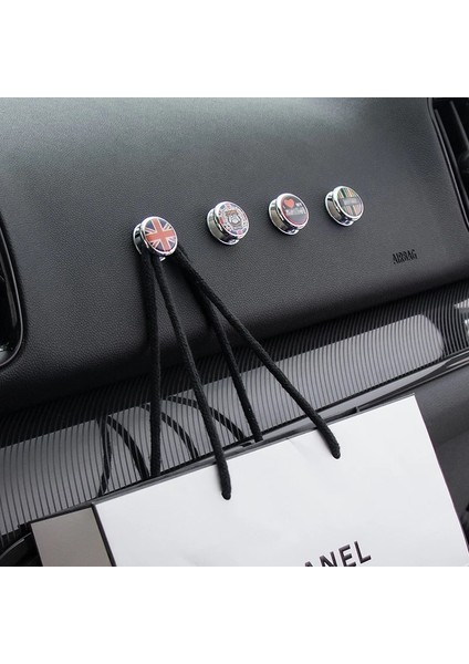 No.28 Beden Araba Klipleri USB Kablo Düzenleyici Depolama Araba Kancası Araba Sticker Raptiye Koltuk Arka Kanca Bmw Mını Cooper F54 F55 F56 F60 R56 R60 (Yurt Dışından) fırsatları