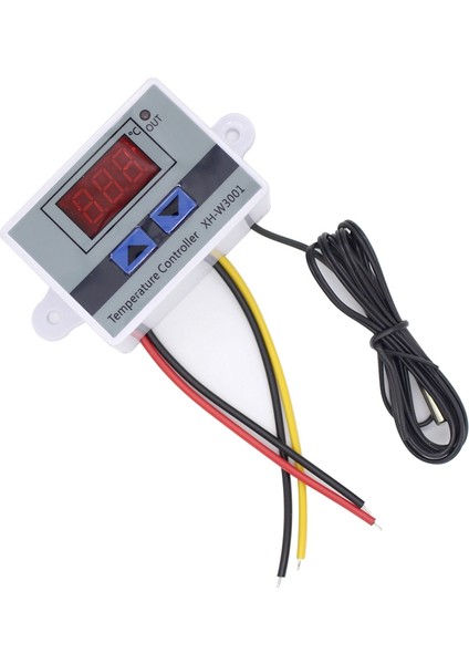 Dijital LED Sıcaklık Kontrol Cihazı-1x LED Sıcaklık Kontrol Cihazı-Gri&beyaz (Yurt Dışından) modelleri