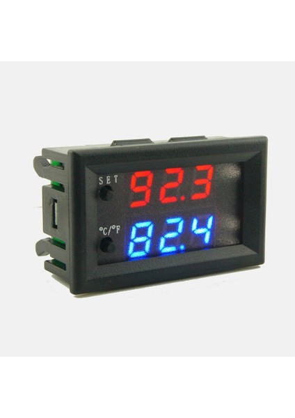 DC12V 20A Dijital Tature Kontrol Cihazı Dıy Akıllı Mini Termostat Regülatörü (Yurt Dışından)