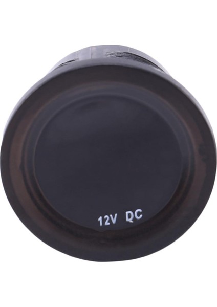 Nanlıy- Su Geçirmez DC12V Rd Dijital Voltmetre Üç Telli Araçlar Motosikletler Tekne Arabalar Gerilim Panel Metre LED Ekran Renkli (Yurt Dışından)