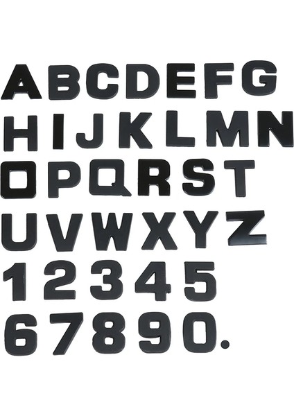 C Stili Siyah (A-Z, 25 mm Araba Çıkartmaları 3D Dıy Metalik Alfabe Etiket Amblem Mektup Gümüş Arabalar Için Rozet Dekorasyon Oto Logo Styling (Yurt Dışından)