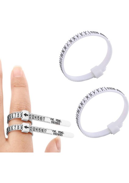 4 Adet Abd G Sizer Plastik Parmak G Boyutu Ölçü Aracı Ölçer Takı Boyutlandırma Kemer Çocuklar Için (Yurt Dışından)