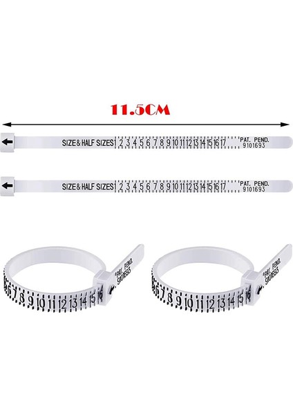 4 Adet Abd G Sizer Plastik Parmak G Boyutu Ölçü Aracı Ölçer Takı Boyutlandırma Kemer Çocuklar Için (Yurt Dışından) indirimleri