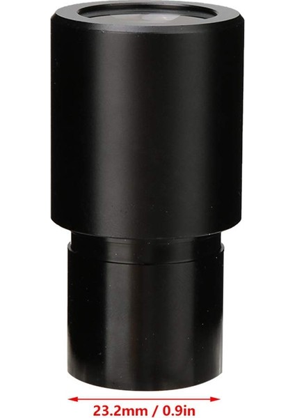 10X Croscope Mercek Geniş Açı Optik Lensler Adaptör Alanı 18MM Profesyonel Oküler Lens Standart (Yurt Dışından)