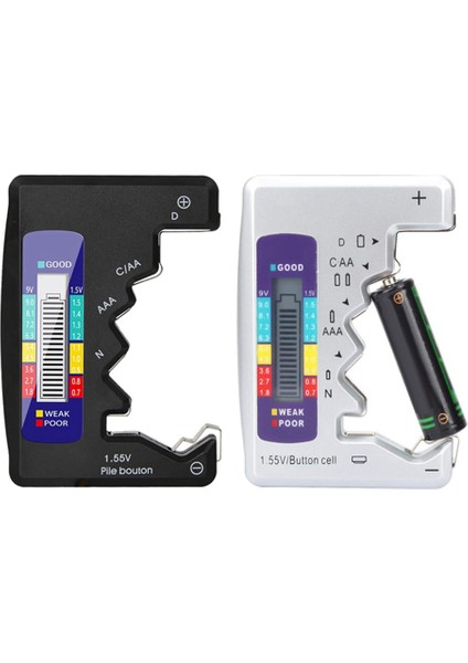 BT-886 Pil Powertester Dijital Ekran Gerilim Test Cihazı Kuru Pil No.5 No.5 BT-886 Gümüş (Yurt Dışından) fırsatları