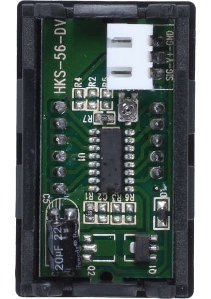 Araba Volt Ölçer-1 x Dijital Voltmetre-Kırmızı (Yurt Dışından) fırsatları