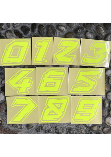 Yükseklik 150MM Üç Ratels FD144 Yarış Plaka Çıkartmaları Sticker Özel Dilimlenmiş Yazı Tipi Stili ile Araba Motorlu Bisiklet Kamyon Laptop Kaskı (Yurt Dışından)