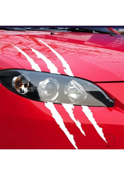 Sarı-1pc Araba Sticker Yansıtıcı Kan Canavarı Çizik Şerit Pençe Işaretleri Araba Oto Far Dekorasyon Oto Vinil Araba Aksesuarları (Yurt Dışından) modelleri