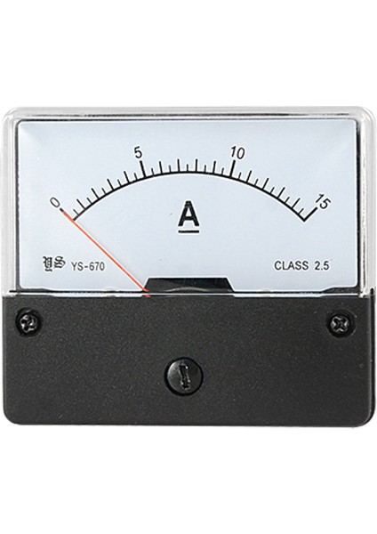 Ampermetre-1 x Analog Ampermetre; Armatür Parçası-Beyaz, Siyah (Yurt Dışından) fiyatları