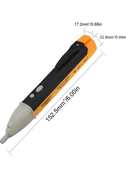 Taşınabilir Boyut Dijital Test Kalemi Çok Fonksiyonlu 90-1000V Test Cihazı Elektrik (Yurt Dışından) indirimleri