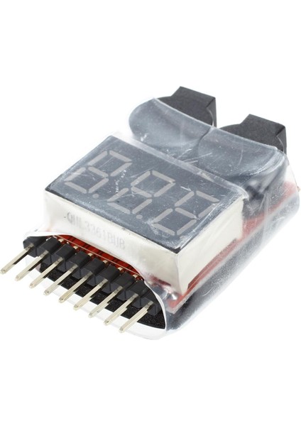 1-8s Lipo Limn Test Cihazı Alçak Gerilim Buzzer Alarmı (Yurt Dışından)