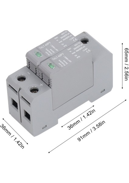 2p Aşırı Gerilim Koruyucu Cihaz, Bina Için Mükemmel Elektriksel Iletkenlik Parafudr Cihazı (Yurt Dışından) modelleri