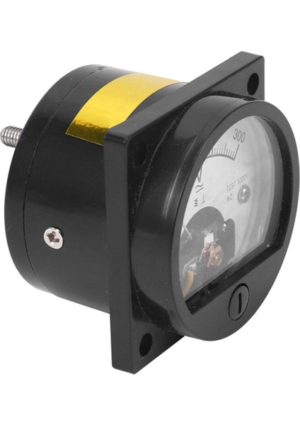 Jaerbee 2x Ac 0-300V Yuvarlak Analog Kadran Panel Metre Voltmetre Ölçer Siyah (Yurt Dışından)