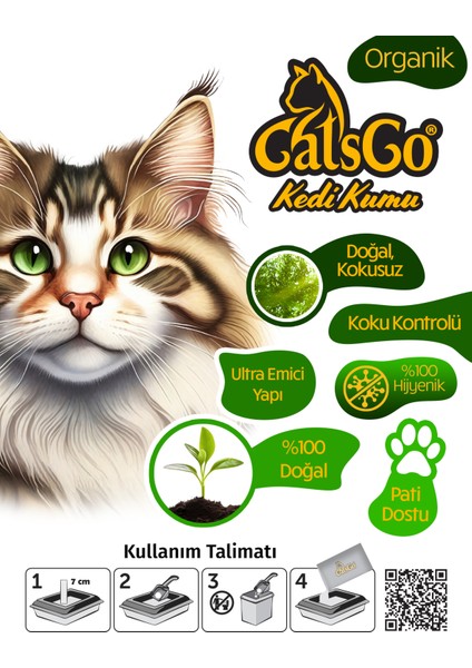 Natural Premium Kedi Kumu 10 lt