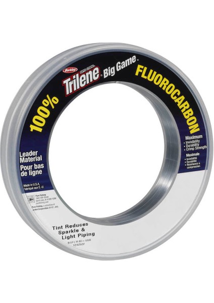 Trilene Leader Fluorocarbon Misina STANDART-0.81MM - 68MT - 30KG