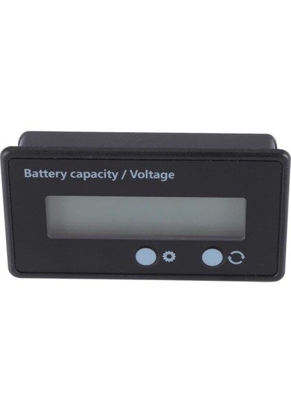 LCD Kapasite Ölçer Ölçer 12V/24V/36V/48V Kurşun Asit (Yurt Dışından)