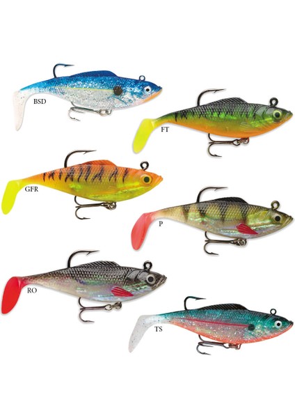 Wildeye Rippin Swim Shad Sahte Balığı Bsd-8cm - 3lu