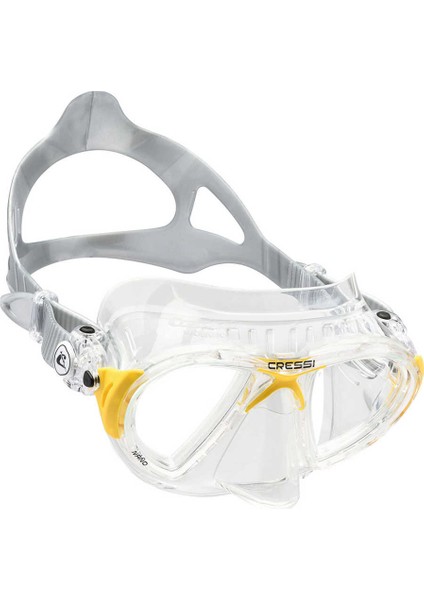 Nano Dalış Maskesi Clear-Yellow