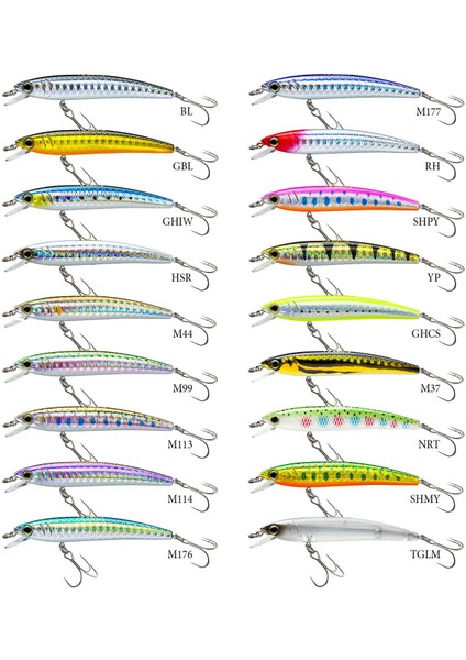 Pins Minnow Floating Maket Balık (Yeni) RH-90MM