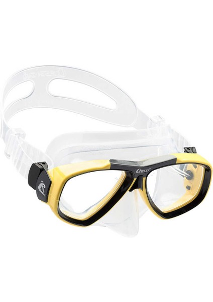 Focus Dalış Maskesi Clear-Yellow