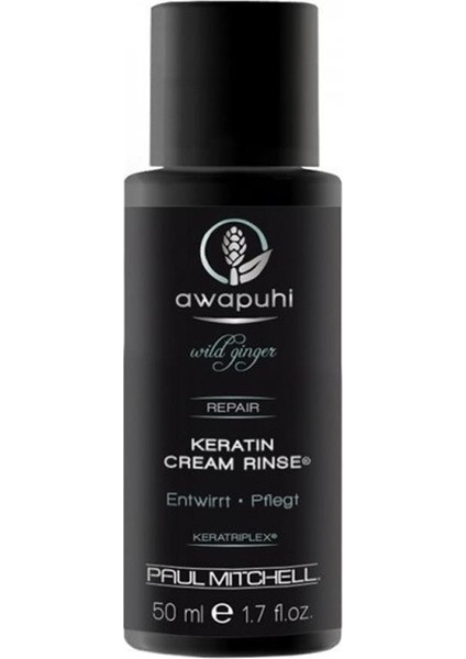 Awapuhi Wild Ginger Keratin Cream Rinse Saç Kremi 50ML