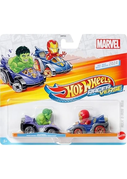 Hot Wheels Racerverse Hulk/ıron Man 2'li Paket