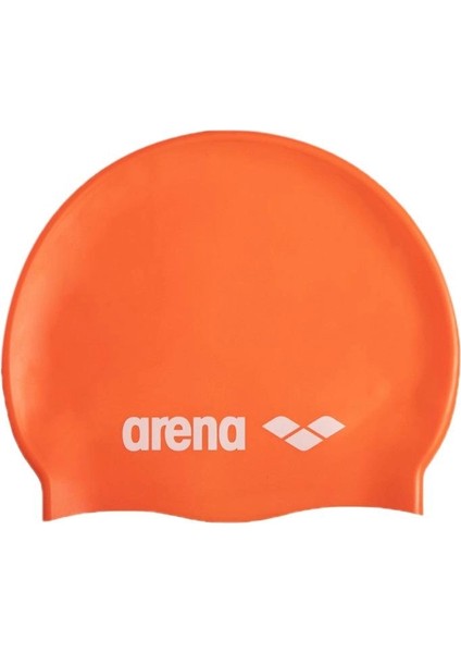 Classic Silicone Unisex Turuncu Yüzücü Bone 91662106