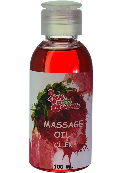 Yenilebilir Masaj Yağı & Kayganlaştırıcı Jel - 100 ml