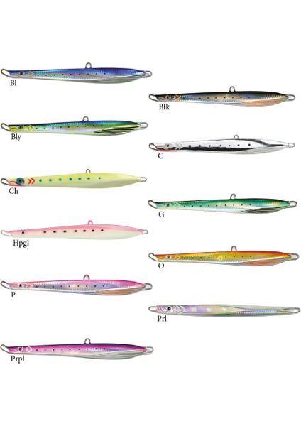 Abyss Speed Jig Sahte Yemi P-195MM - 200GR